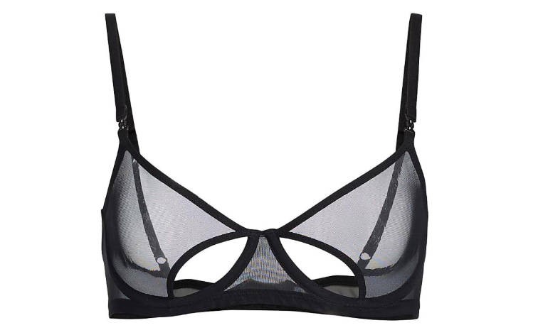 Kiki de Montparnasse Brienne Mesh Balconette Bra